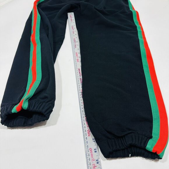 Gucci x The North Face XL Black Stripe Logo Print Sweatpants Jogger NWT $1600 - Picture 12 of 12